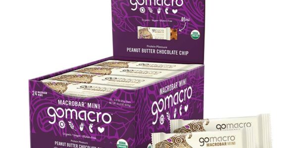 GoMacro MacroBar Mini Organic Vegan Snack Bars